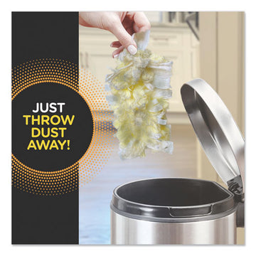 Swiffer® Heavy Duty Dusters Refill, Dust Lock Fiber, Yellow, 6-box, 4 Boxes-carton freeshipping - TVN Wholesale